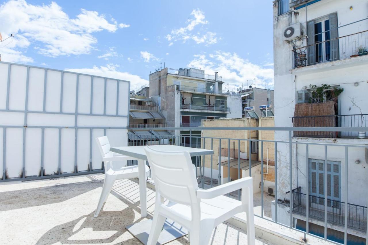 Silver Hotel Athens Double Room With Balcony Exterior foto